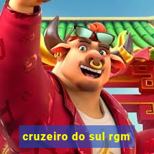 cruzeiro do sul rgm